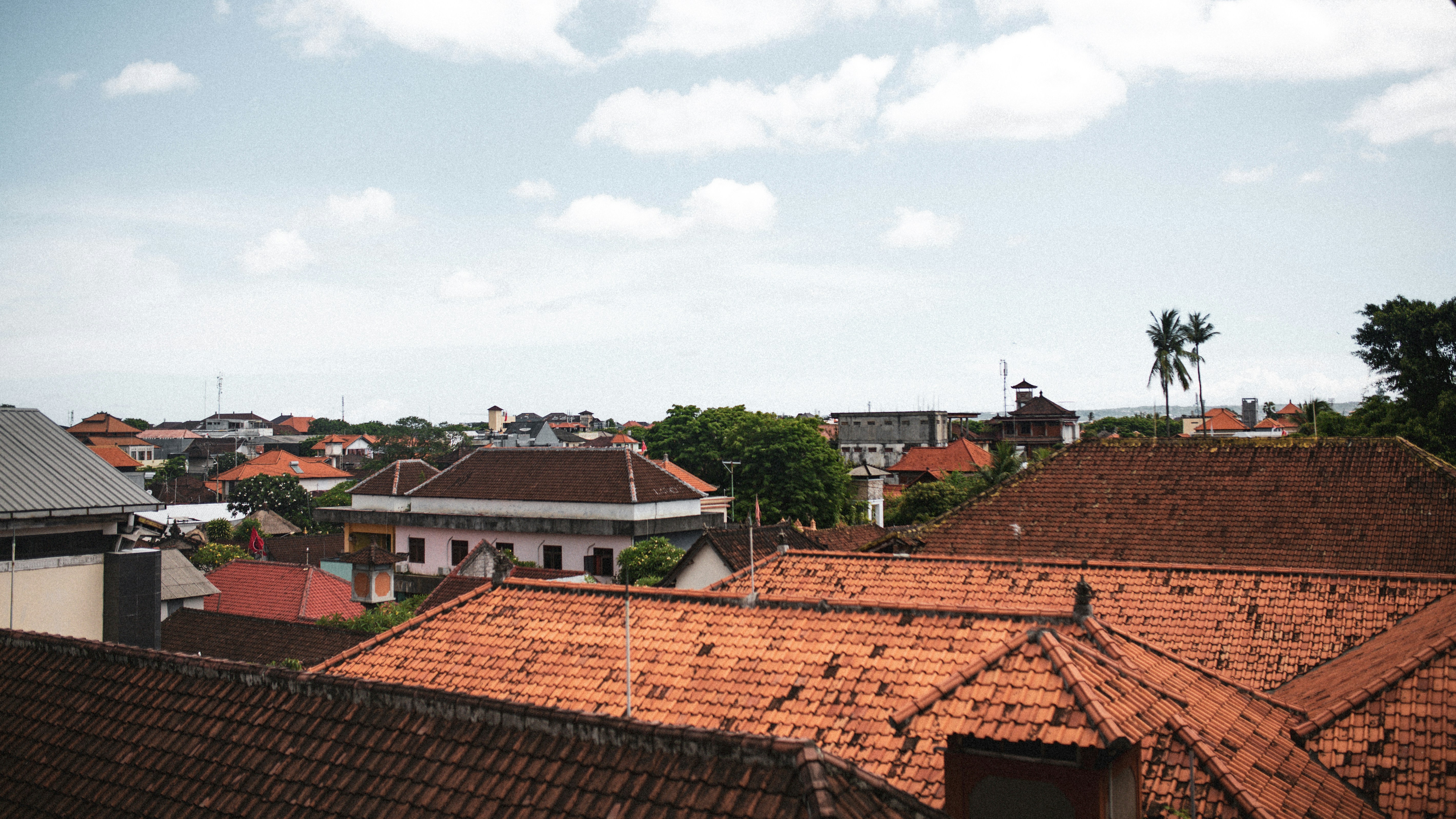 Bali rooftops