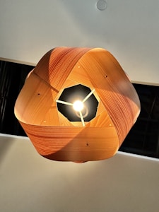 Elegant Wooden Lamp