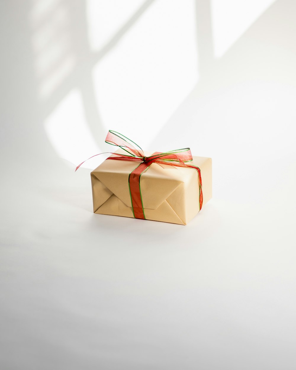 a brown gift box