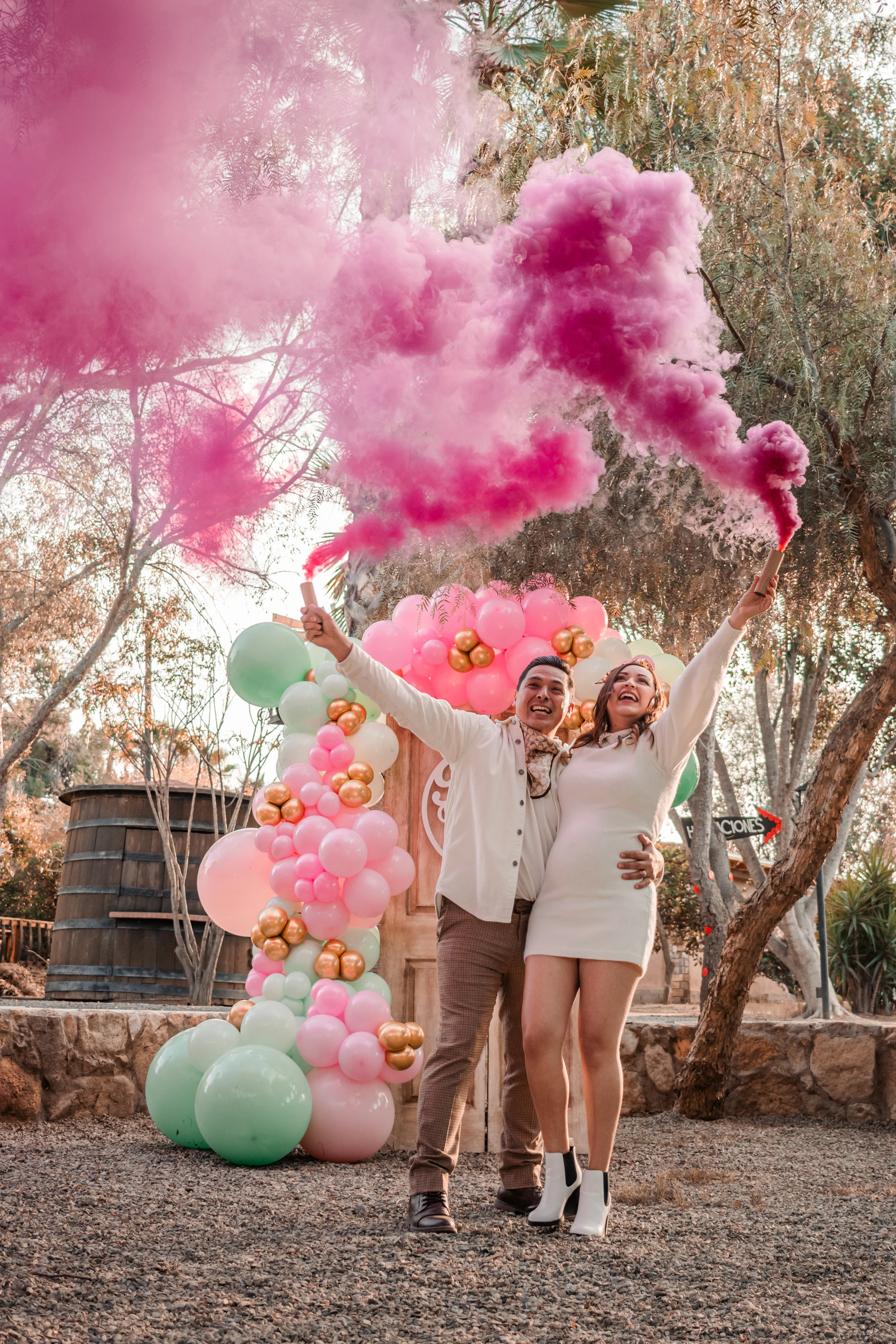 woman wearing yellow long-sleeved dress under white clouds and blue sky during daytime