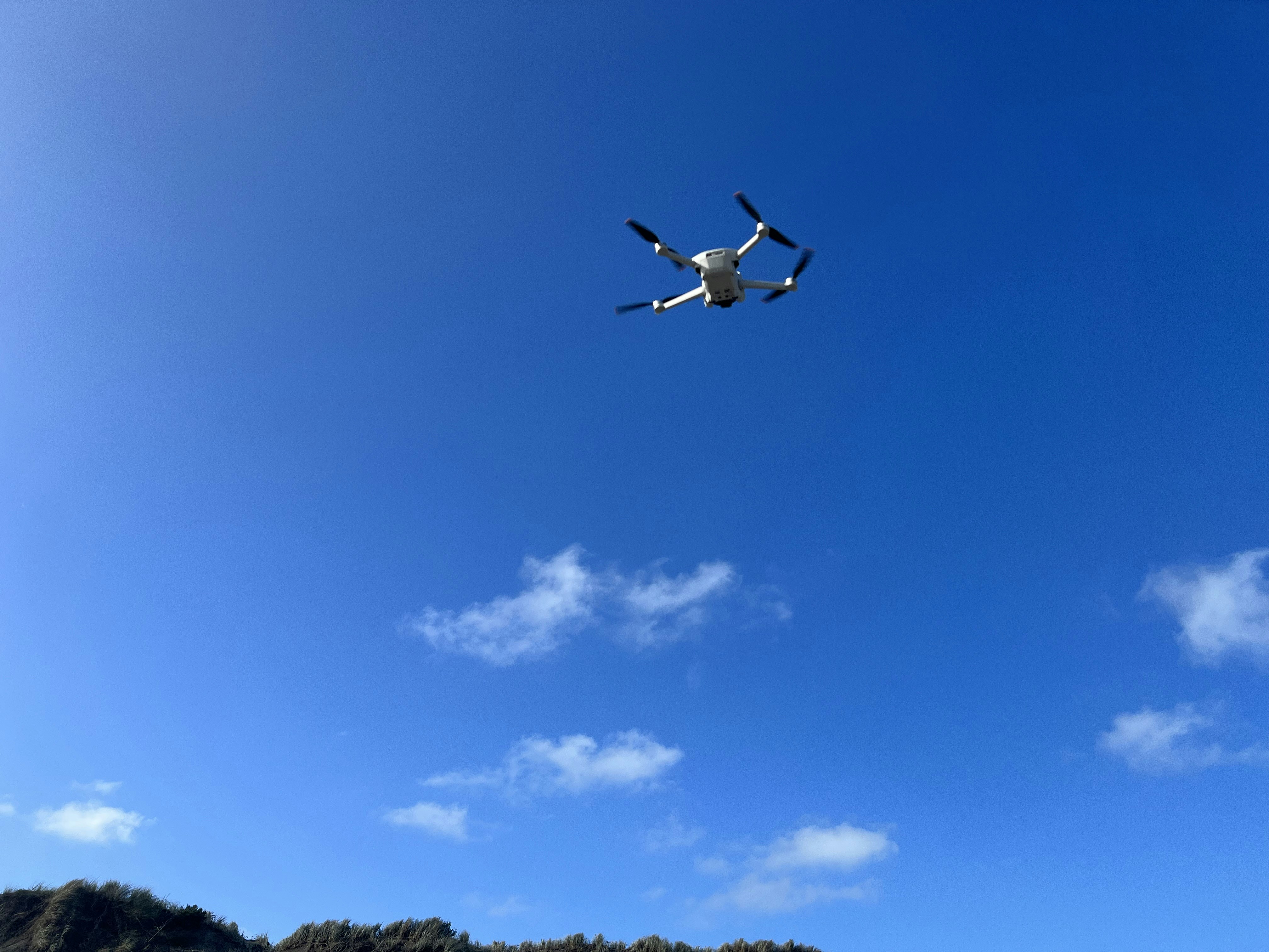 a helicopter flying in the sky