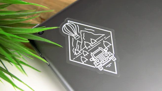 a drawing on a table