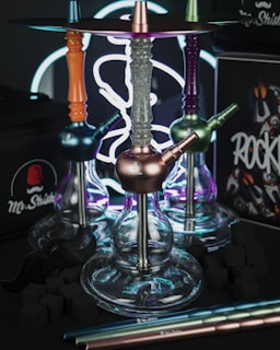 a trophy with a sword