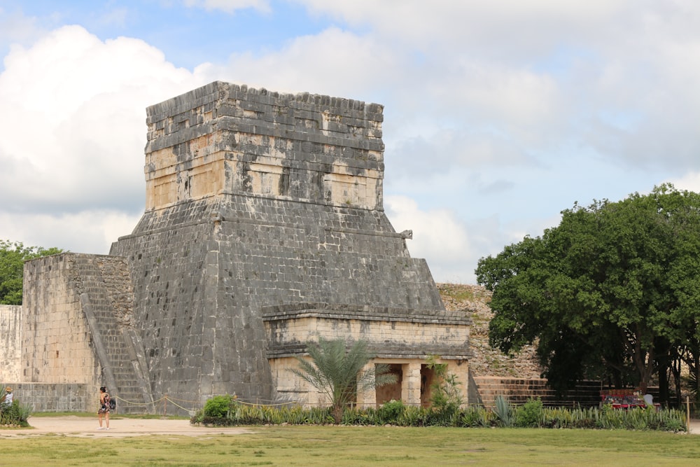 a large stone building