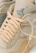 A close-up of the shoe's lightweight material.