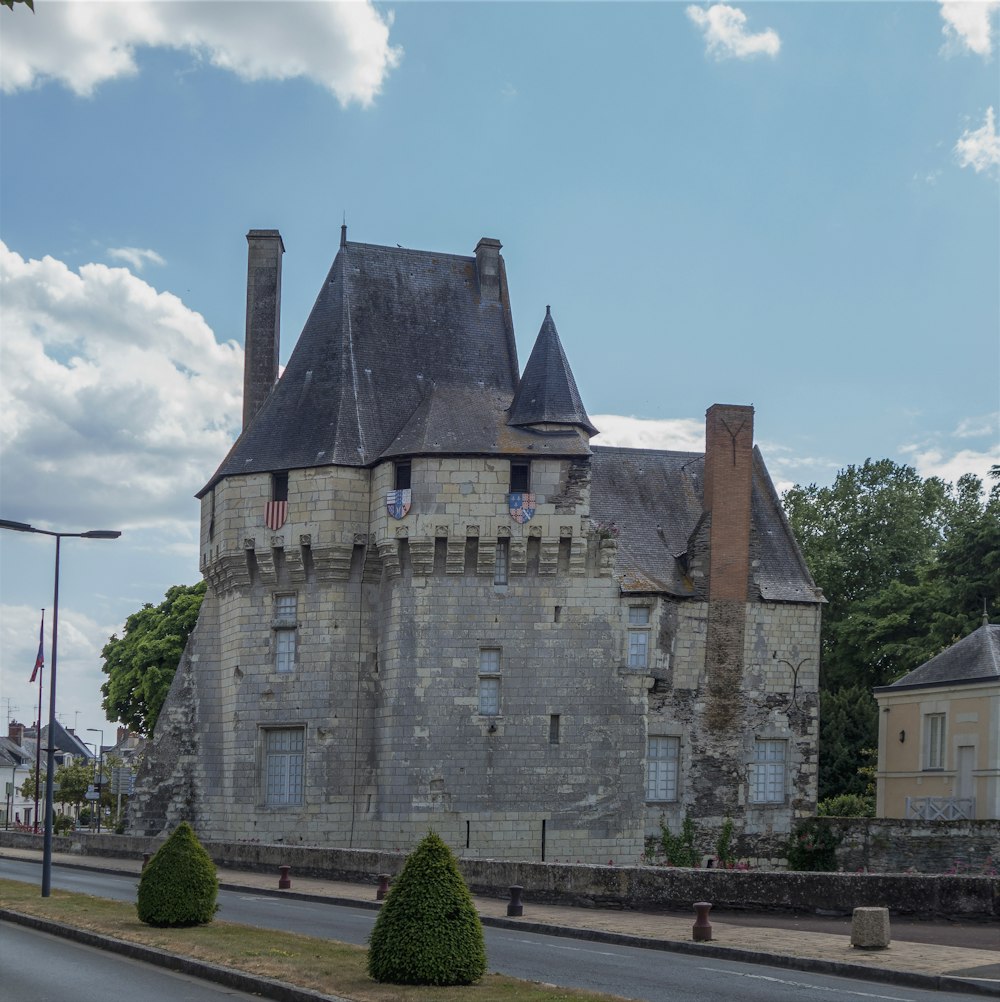 a large stone building