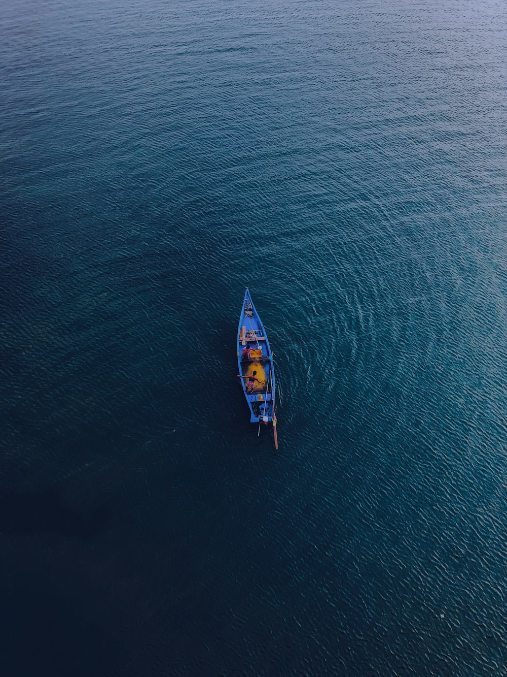 a boat on the water