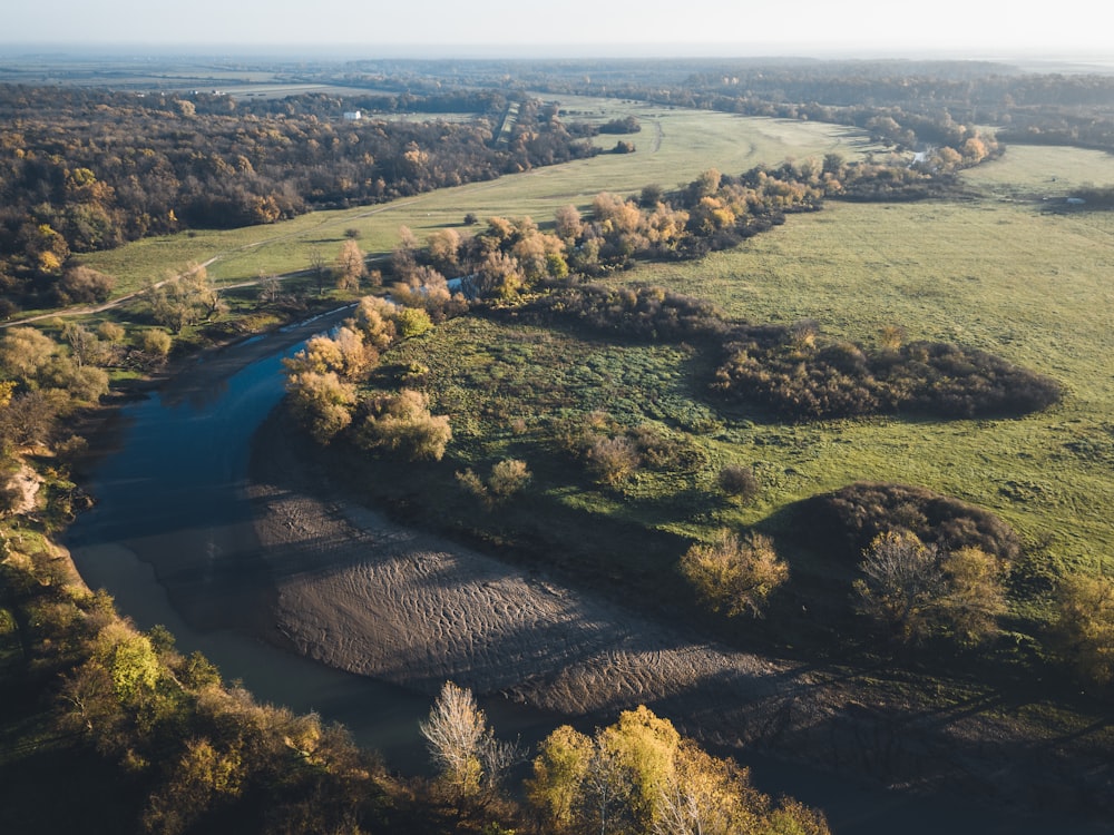 a river running through a valley