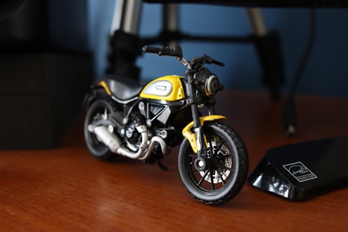 A creative 3D model of a motorcycle by Faba.