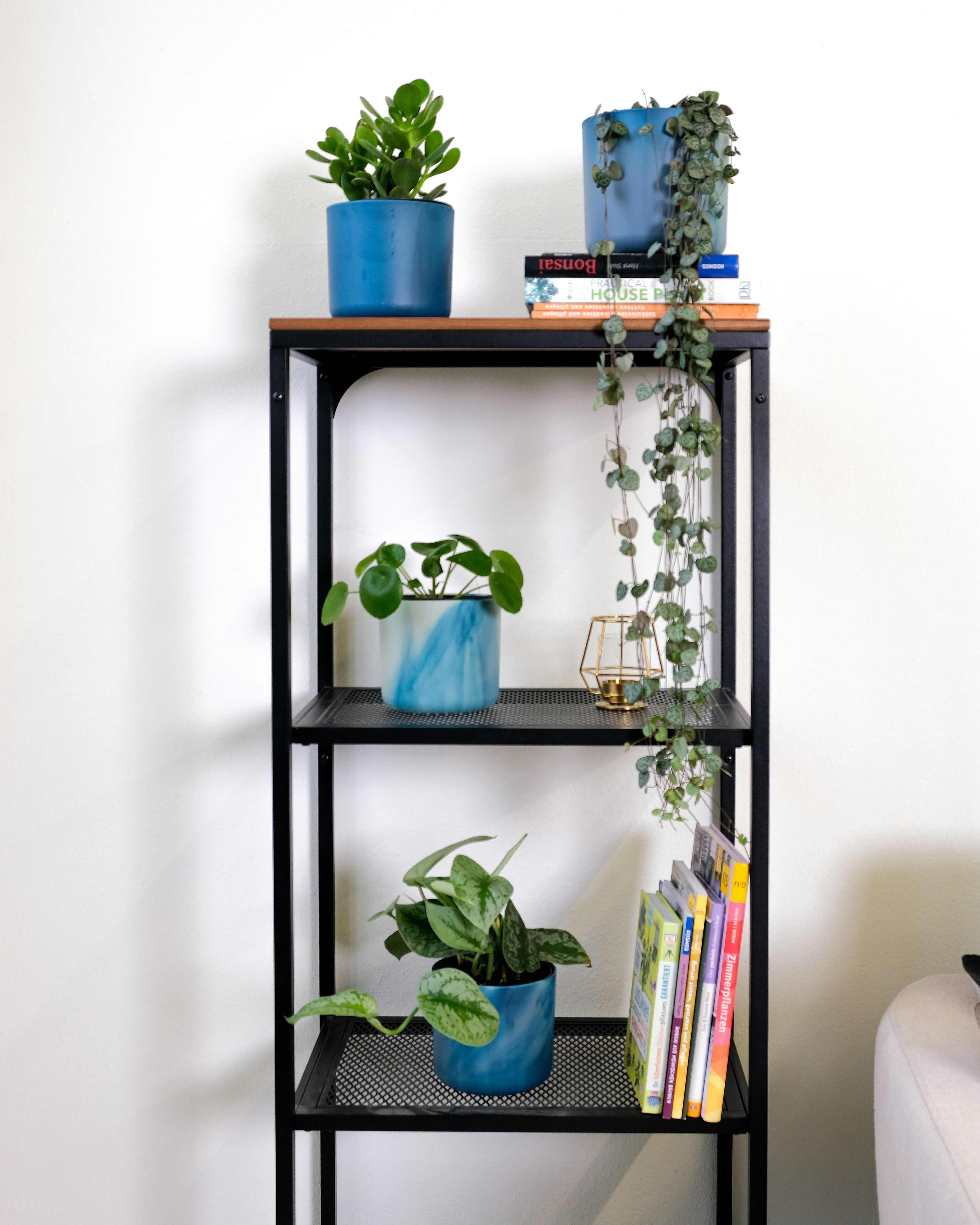 Folding Metal Wall Shelf