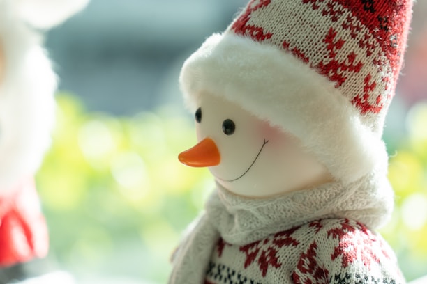 a white stuffed animal