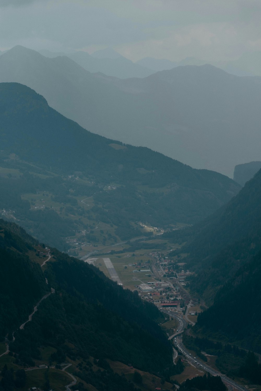 a river running through a valley