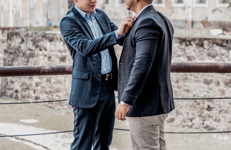 Couple standing together