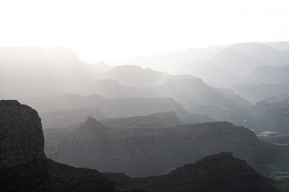 a view of a canyon