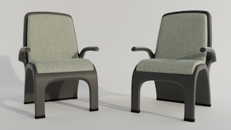 a pair of chairs