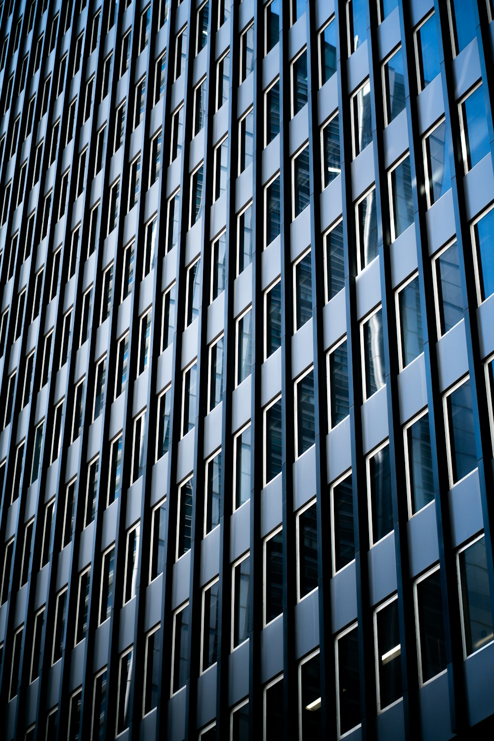 a building with many windows