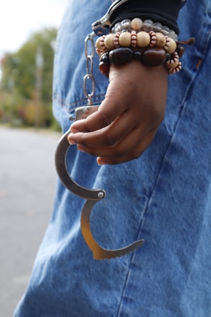 a person holding a crab