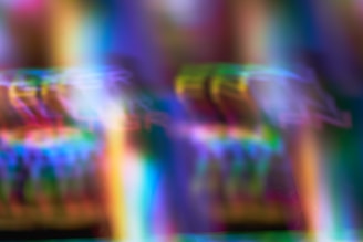 A colorful abstract image representing creativity and digital innovation.