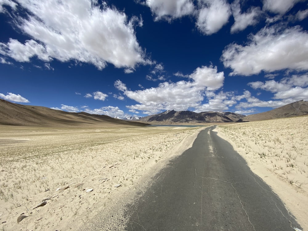 a road in the desert