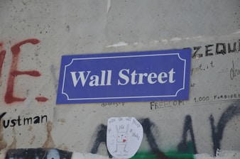 a sign on a wall