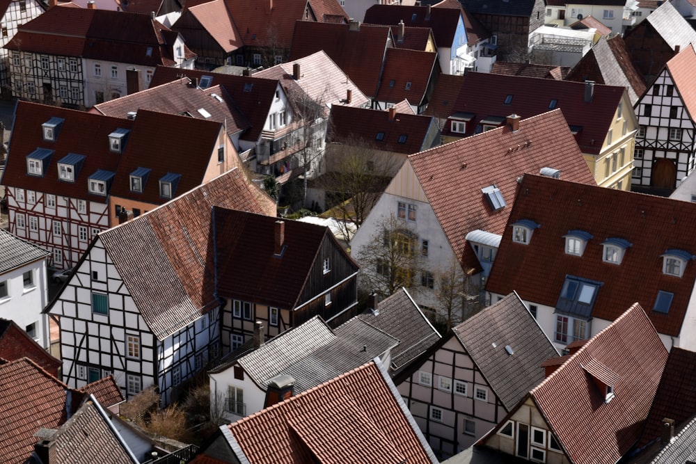 a group of buildings