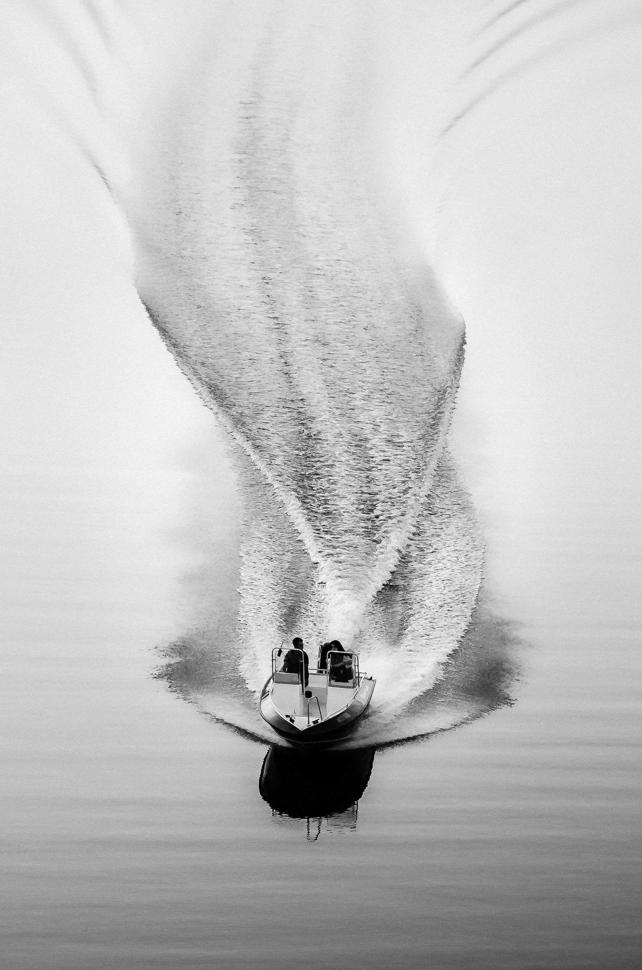 a boat in the water