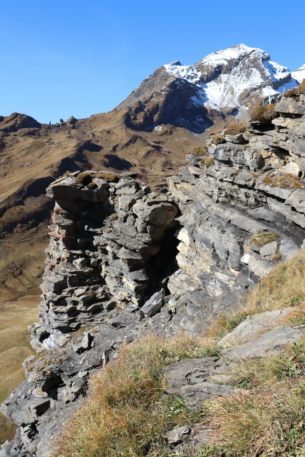 a rocky mountain side