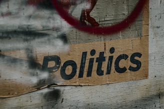 a sign on a wall