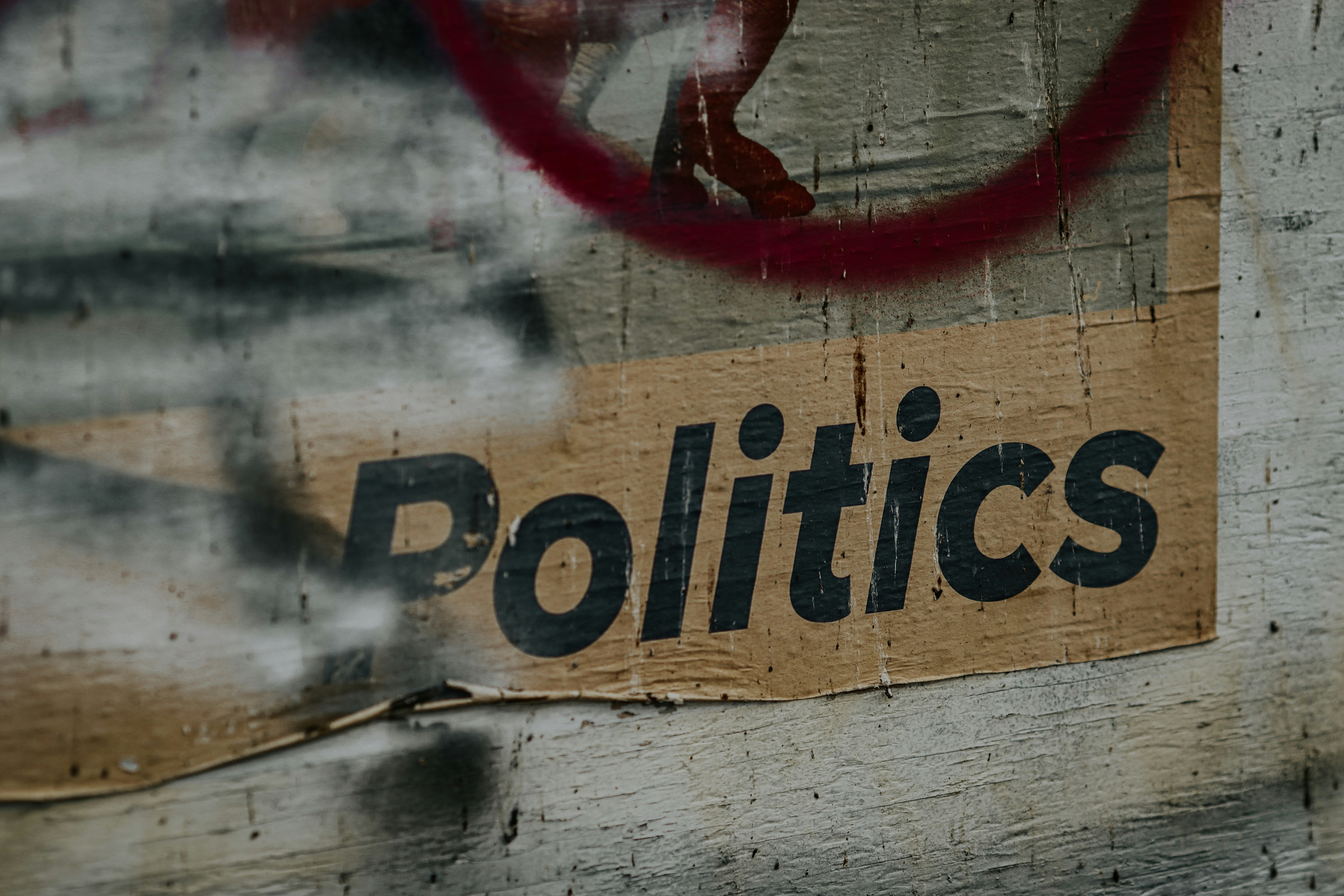 a sign on a wall