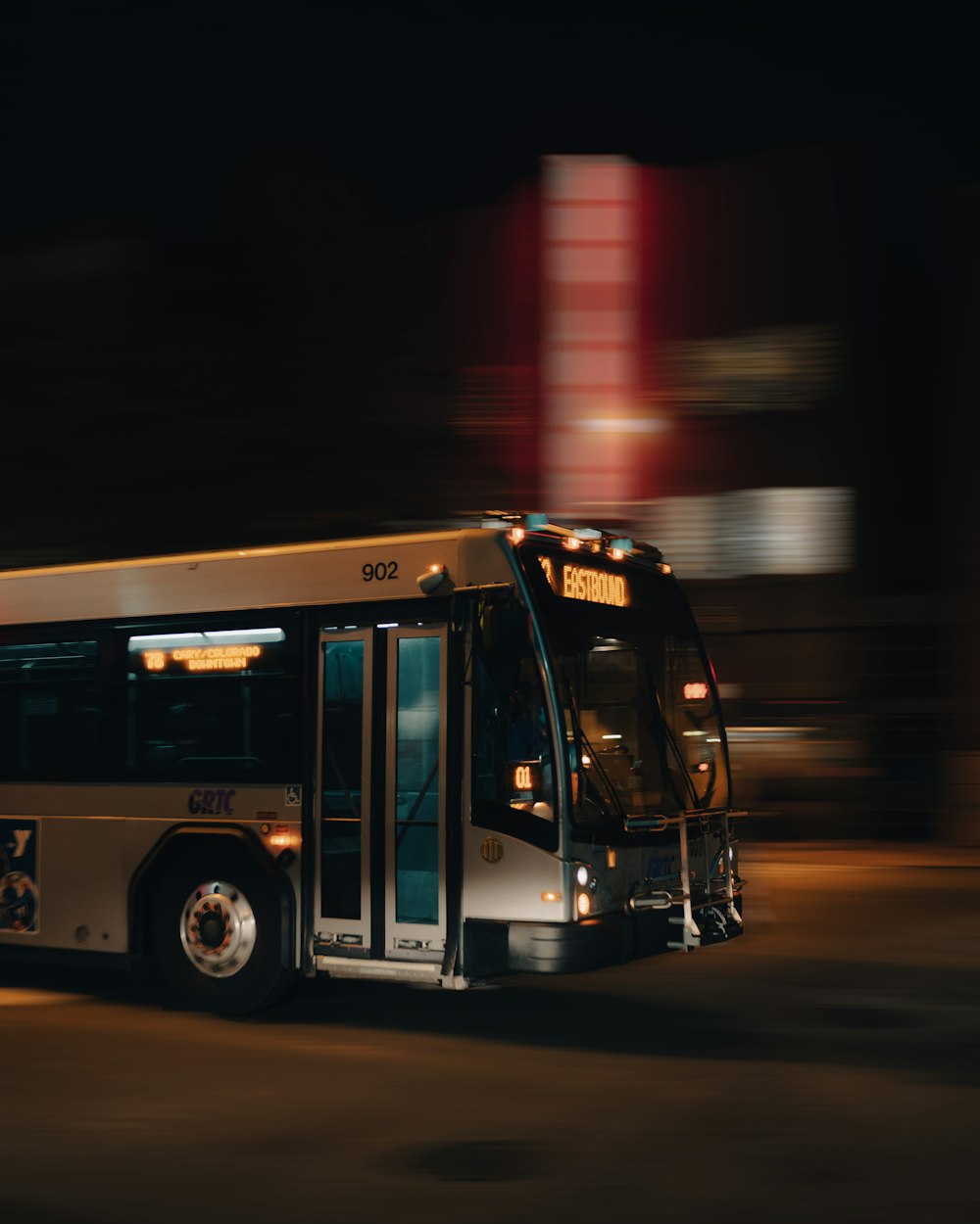 a bus on the street