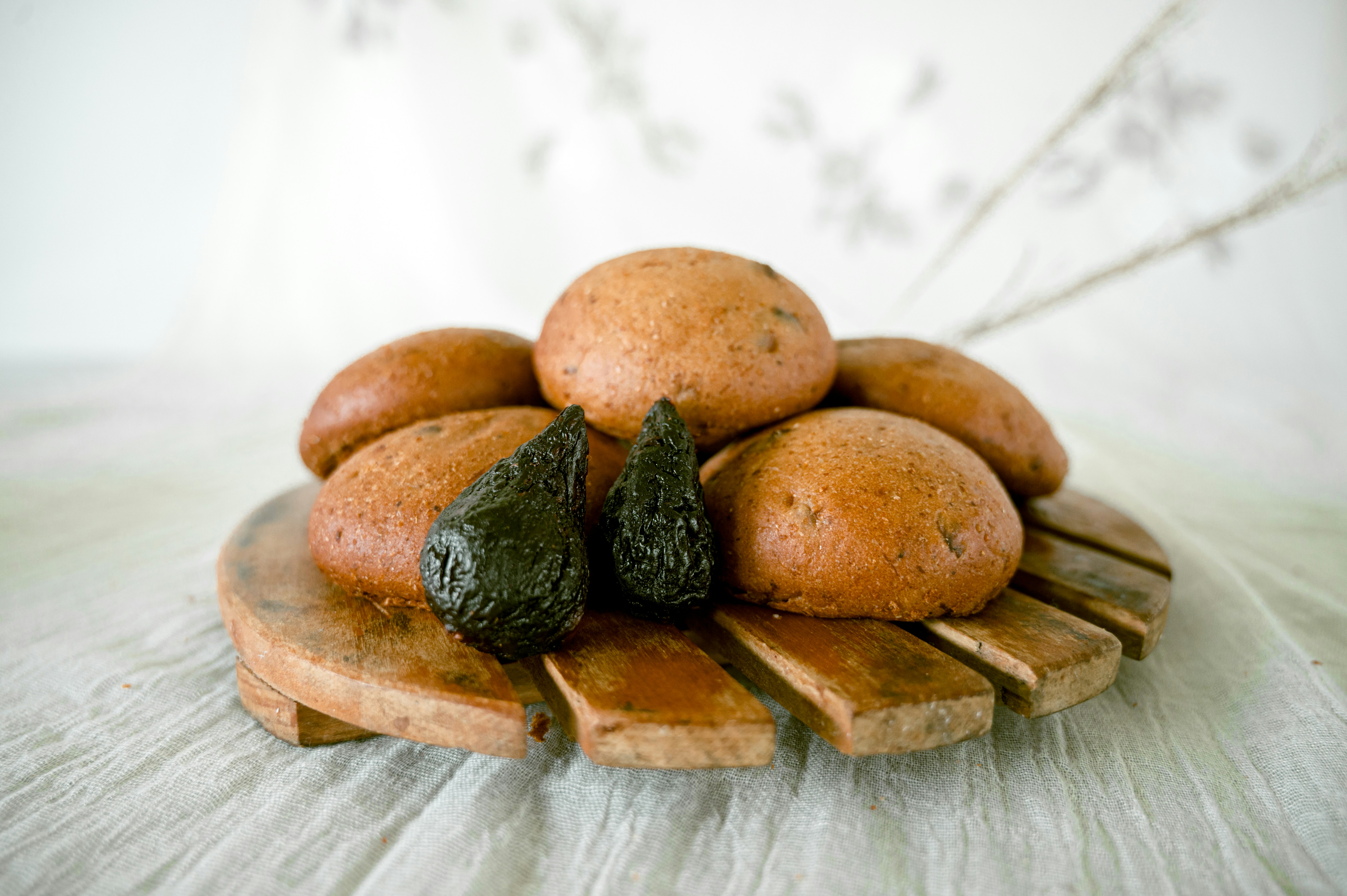 Un grupo de frutos secos