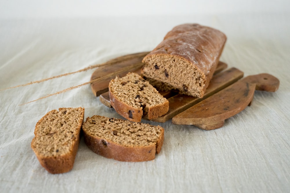 a group of brown cookies