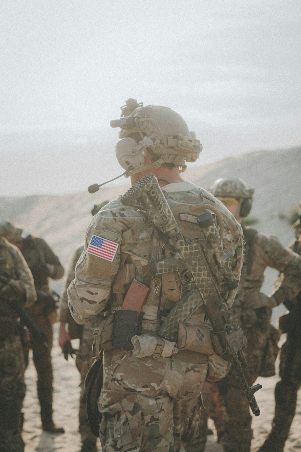 a group of soldiers in uniform