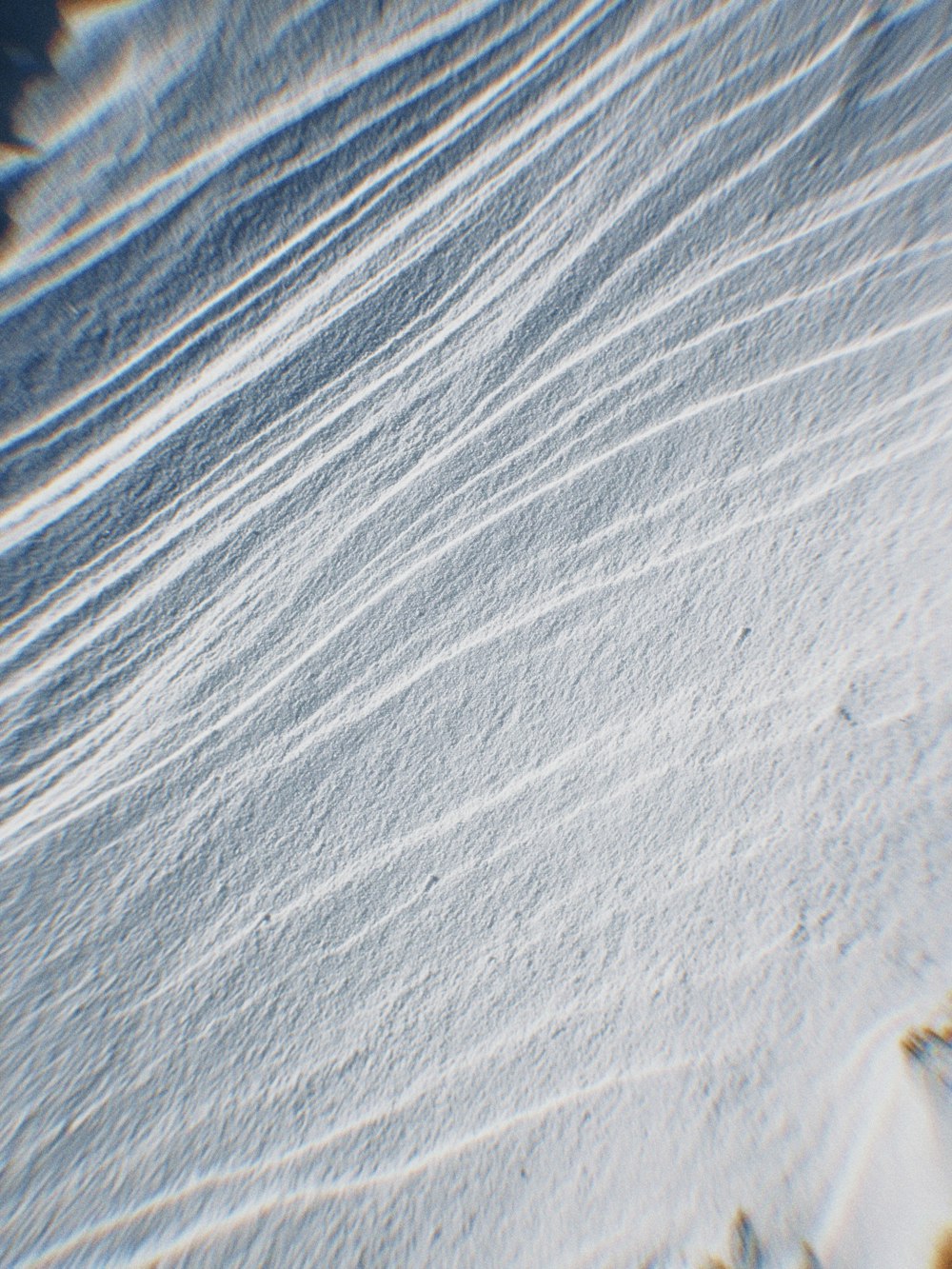 a close up of a white surface