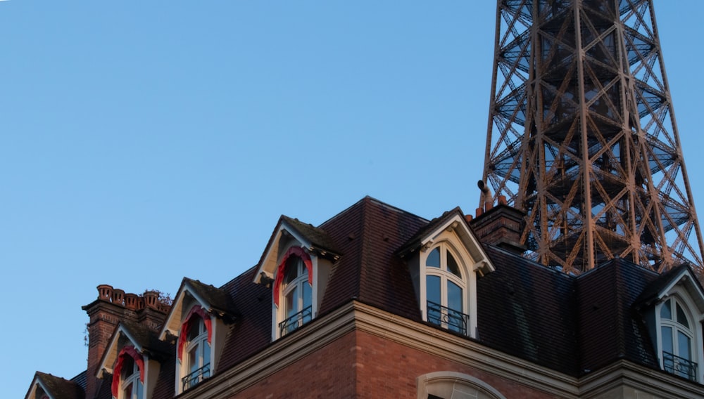 a building with a tower