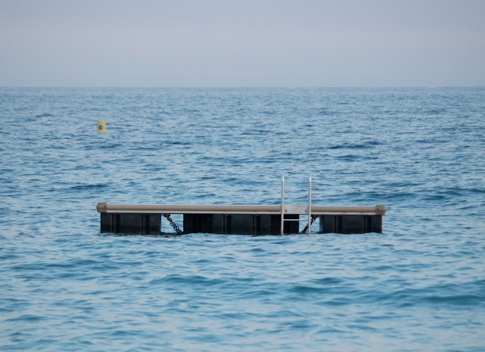 a dock in the ocean