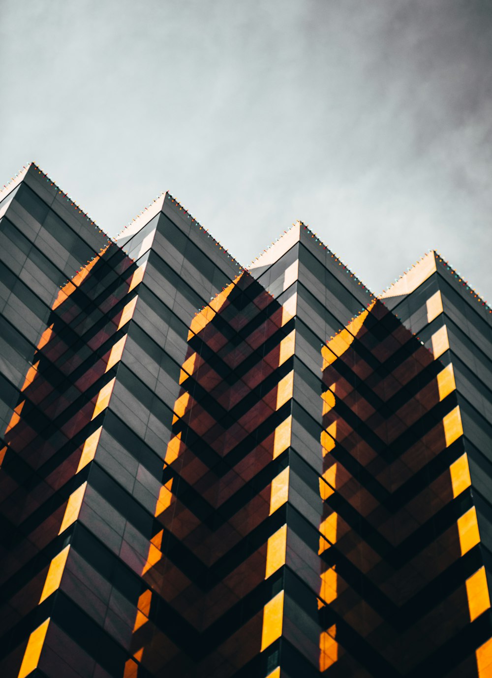 a tall building with many windows