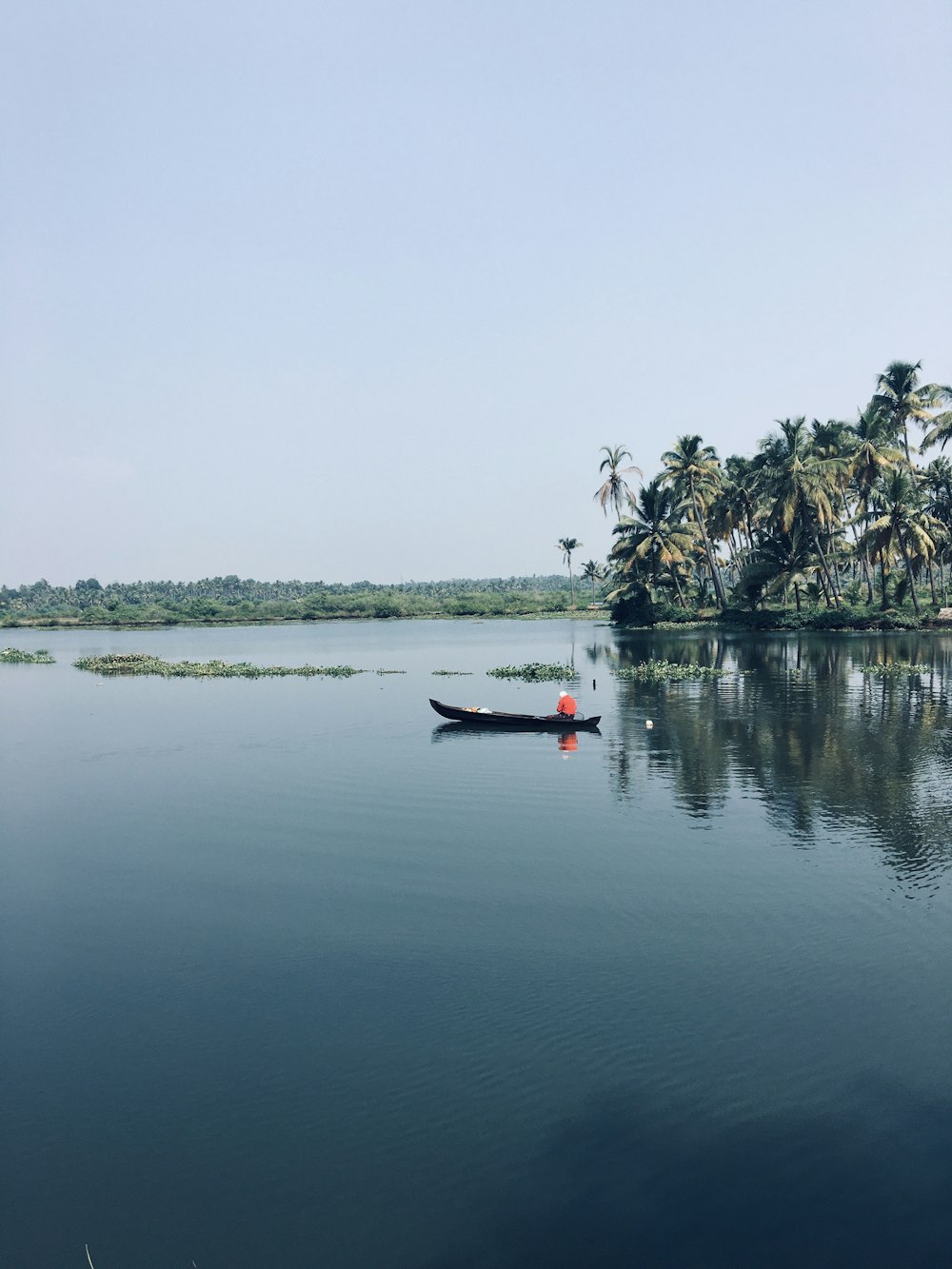 a boat on the water