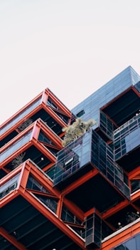 a building with many windows