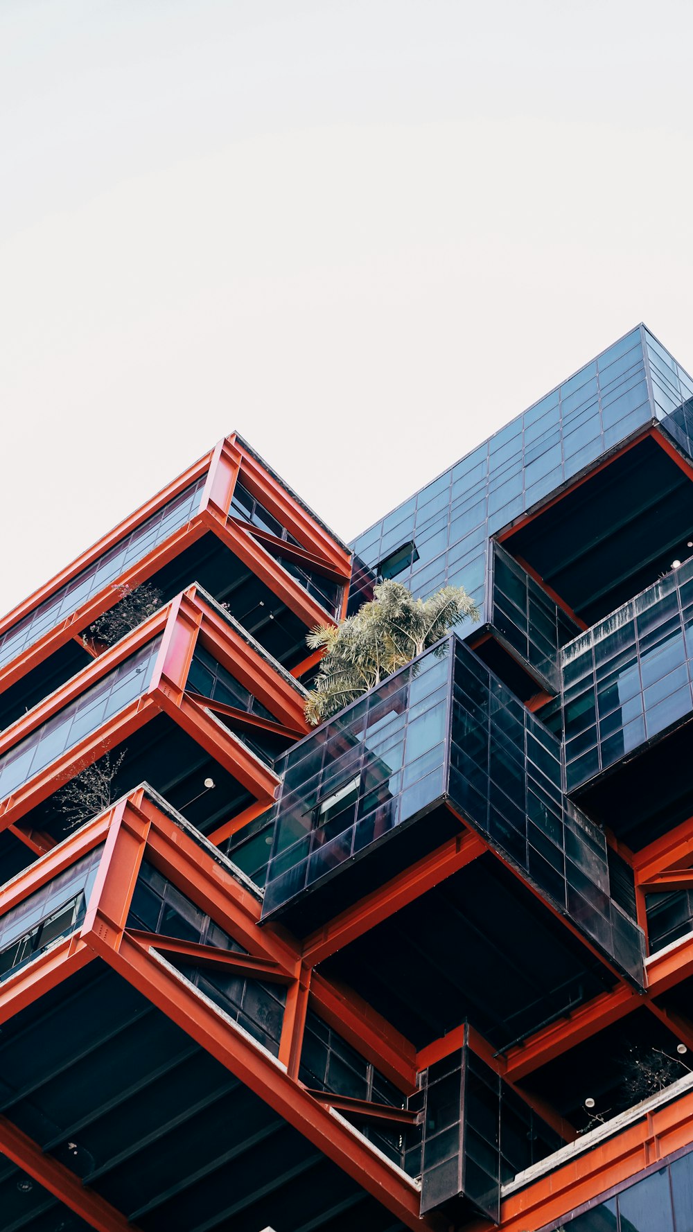 a building with many windows