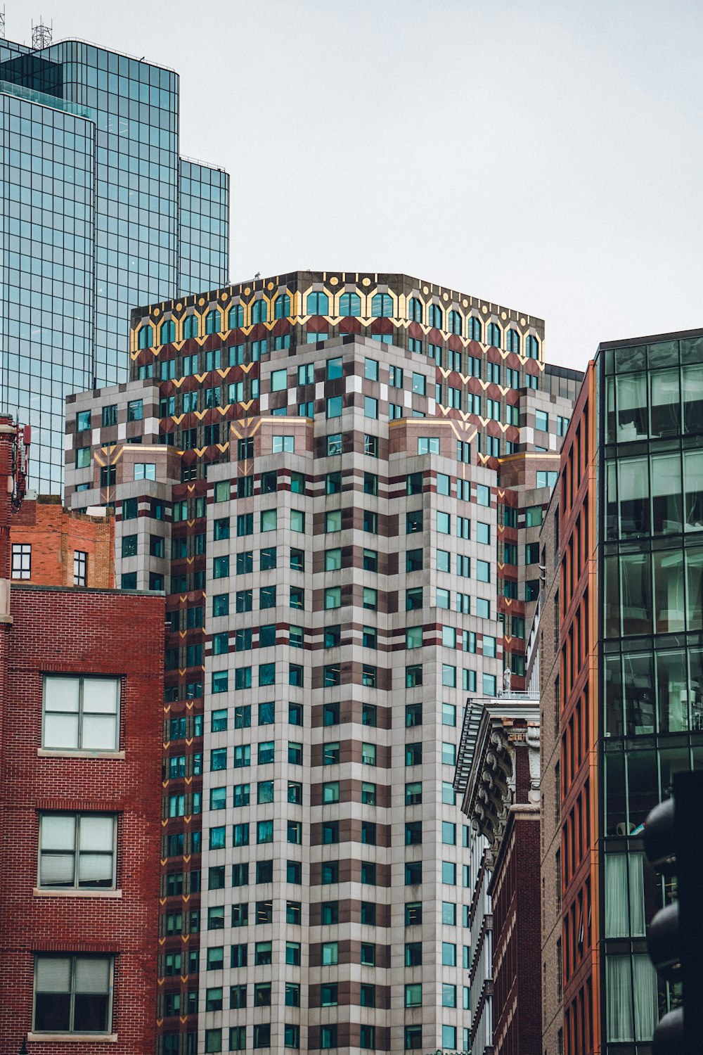 a tall building with many windows