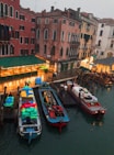 boats in a canal