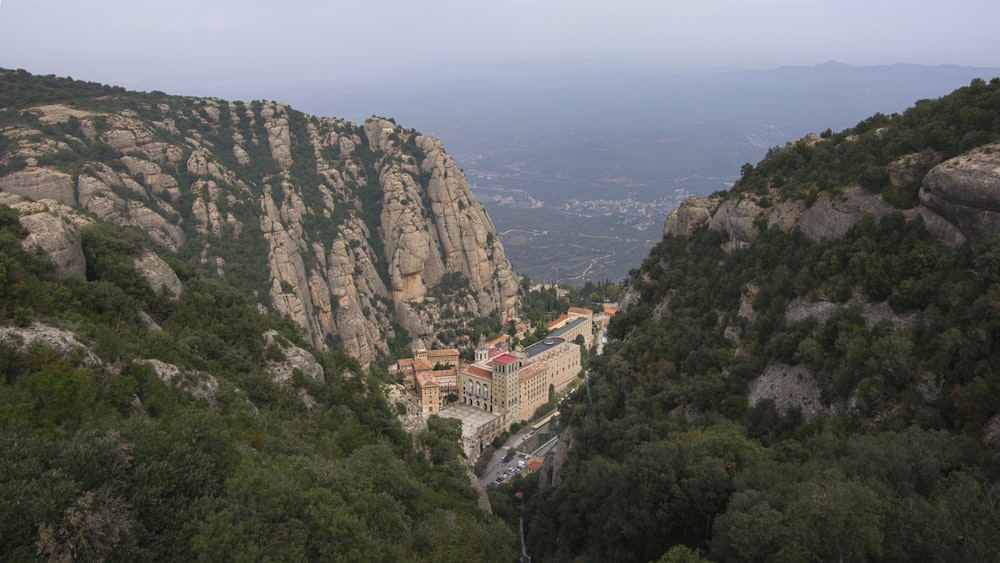 Mount Tai on a hill