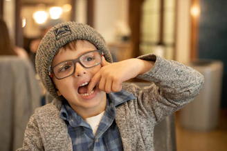 a person with glasses