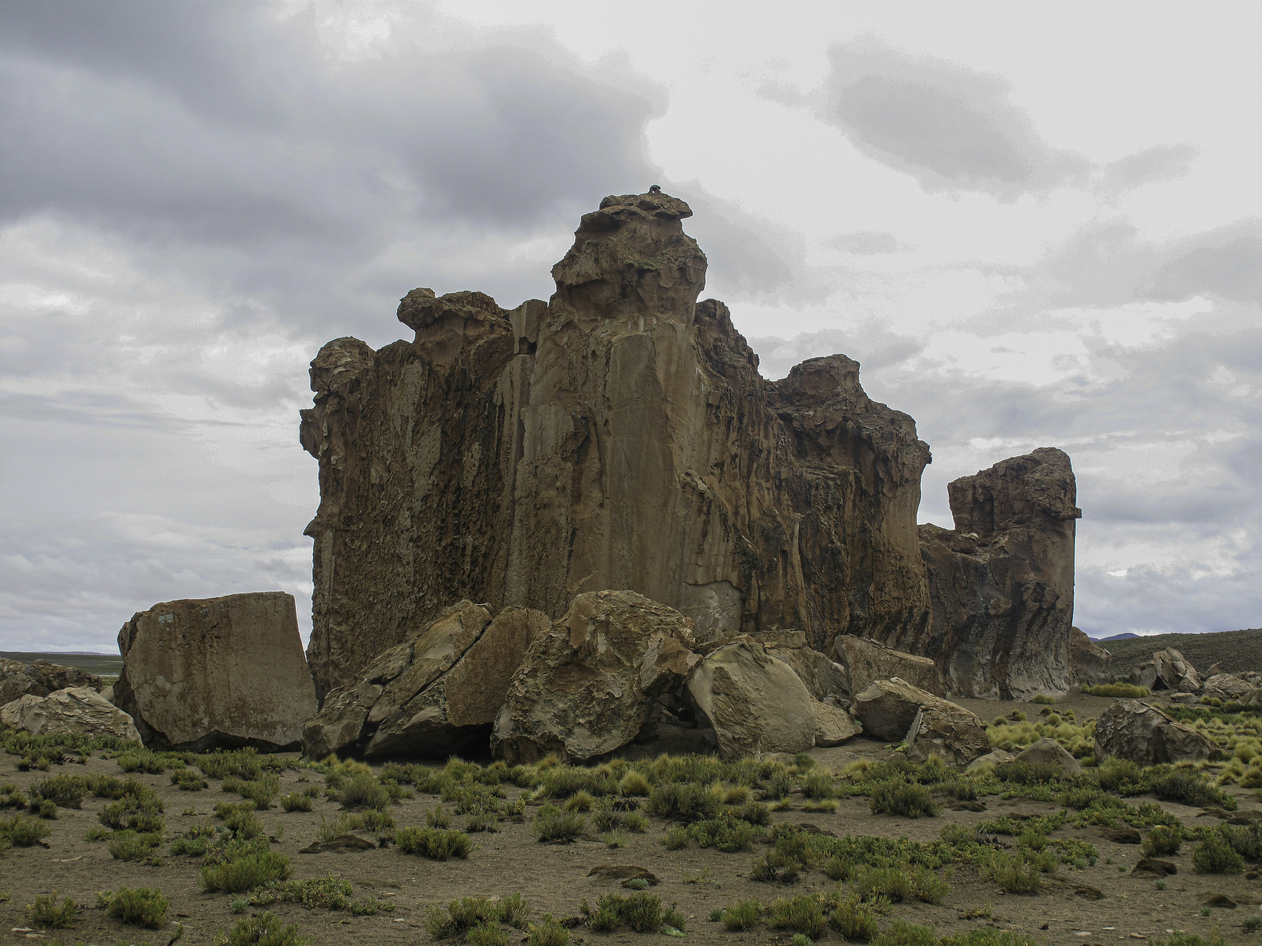 rock formations in the Atacama Desert