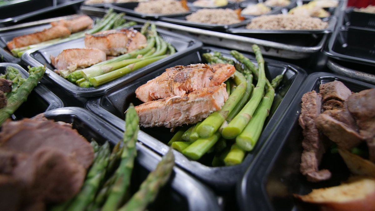 Meal prep weekly image background image