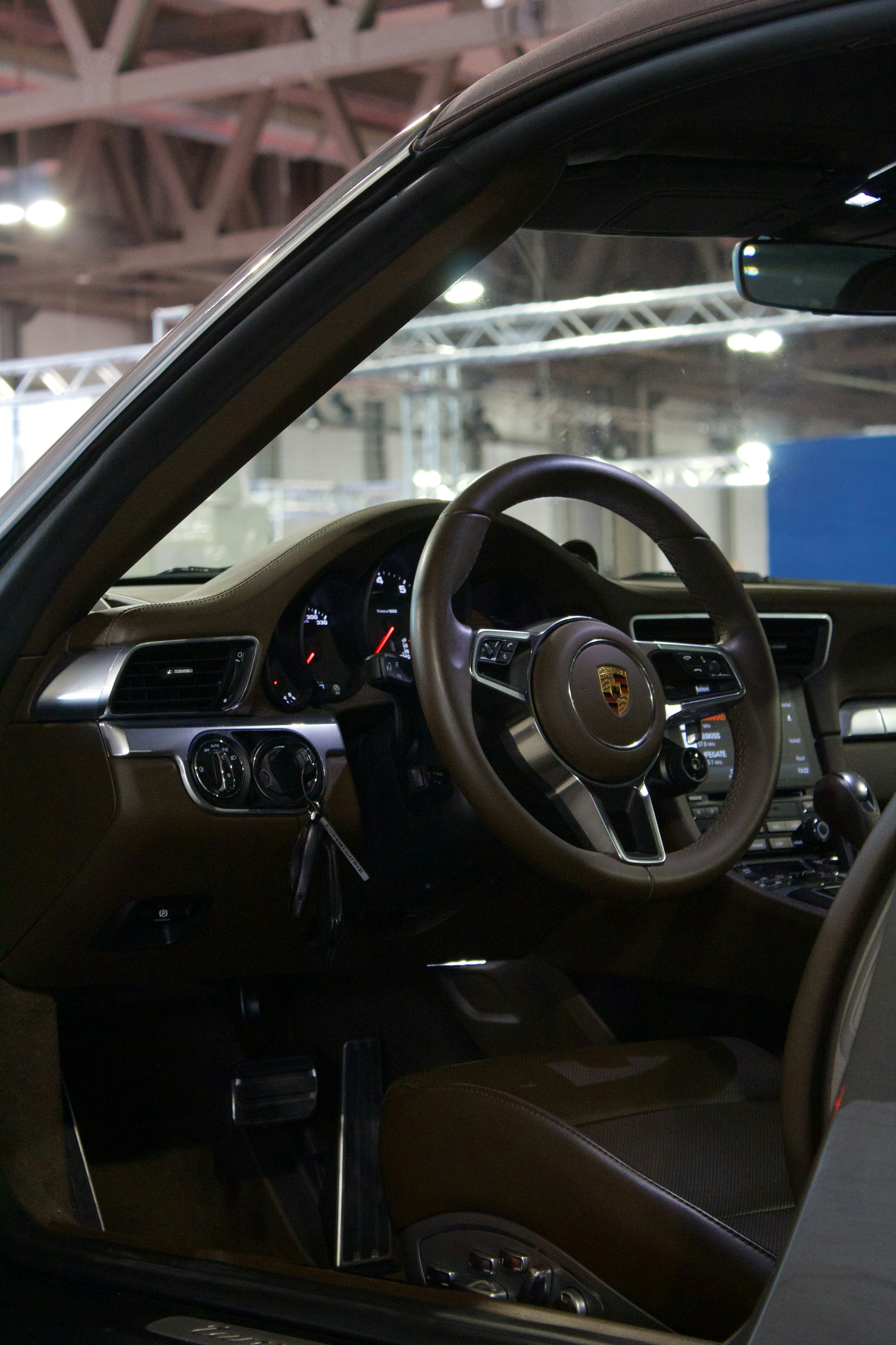 Der Innenraum eines Autos