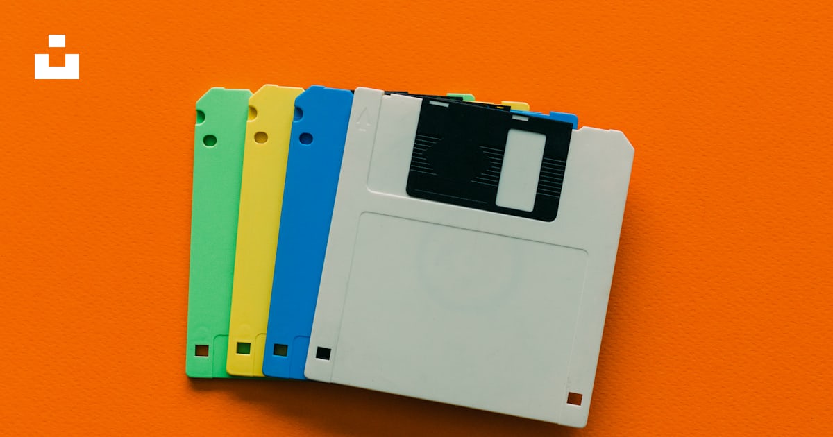A white and blue computer chip photo – Free Floppy disk Image on Unsplash
