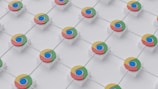 A clean grid layout showing diverse partner logos on a digital screen.