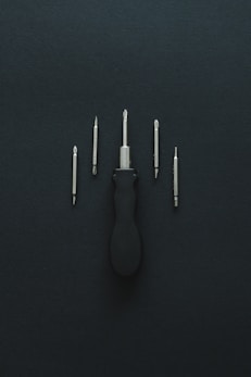 a group of white objects